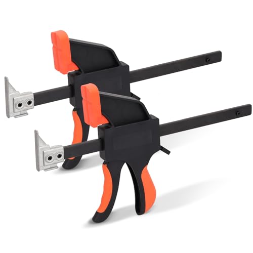 Lot de 2 serre-joints à une main pour rail de guidage Bosch - Serre-joints pour rail de guidage Bosch - Pour serrer, étirer, fixer d'une seule main