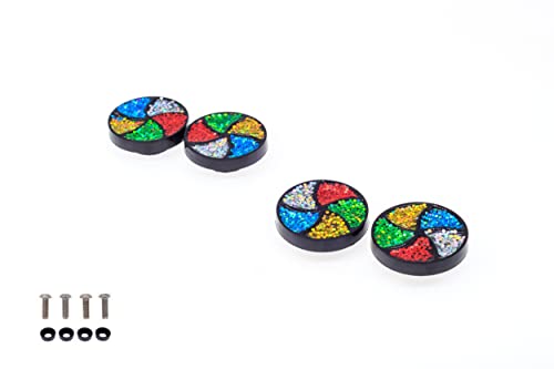 Image of FD&D Multiple Use Shining Screw Cap,Butterfly Pattern with M5 /M6 Machine Screw