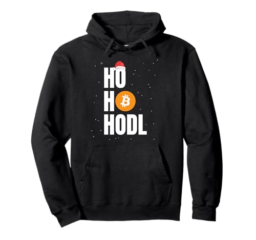 Bitcoin Weihnachten Ho Ho Hodl Xmas Stacking Sats Bitcoiner Pullover Hoodie