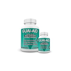 600 600mg Ultra-Pure Guaifenesin Veg. Capsules (Includes 100 Size Bottle) for Adult Strength All-Day Mucus Relief