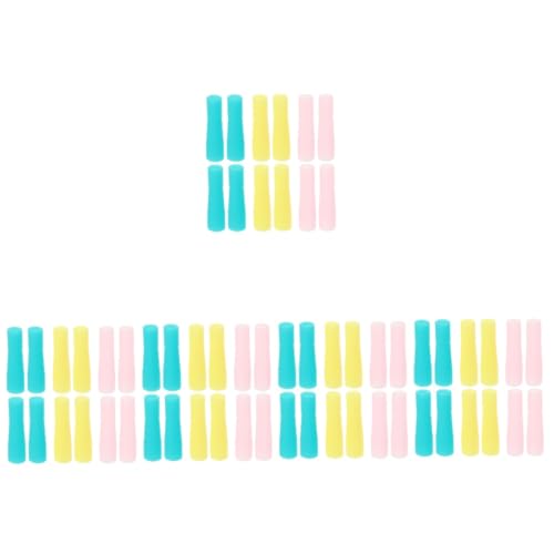 SOESFOUFU 5sets Nail Cutter Sleeve Cuticle Cover Scissors Handle Sleeve Professional Manicure Scissors Caps 12pcs*5