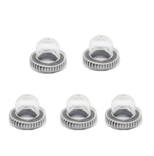 Disjoncteur 10A noir et rouge avec capuchon étanche pour protection surcharges, lot de 5