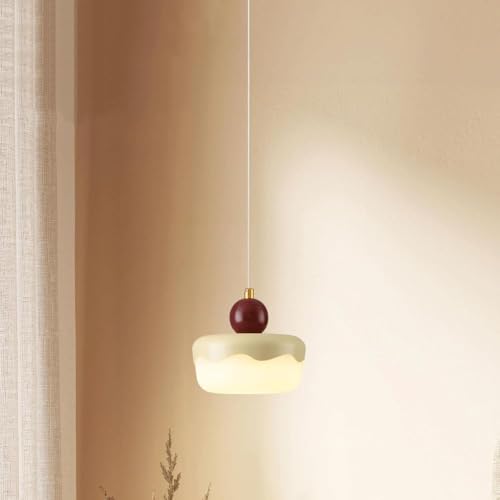 Lampe suspendue îlot de cuisine jaune beige luminaire suspendu chambre moderne
