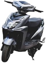 MIOOX Electric Scooter with 48V 30AH Lithium Double Battery, 120-140km Range, 45km/h Speed, Disc & Drum Brakes, LED or LCD Headlight, Comfortable Seat, Non-RTO, 3-Year Battery Warranty (Gray)