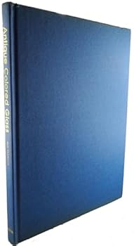 Hardcover Antique Colored Glass Book