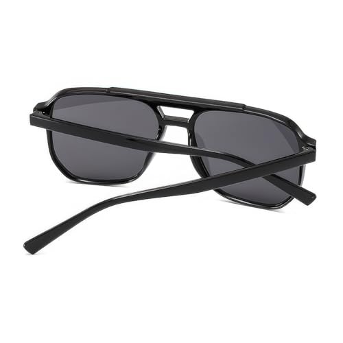 Retro Square Aviator Sunglasses Women Men UV400 Vintage Trendy Rivet Narrow Frame Sun Glasses SG971133