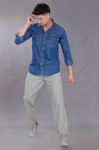 Image of DIVISIVE Men's Slim Fit Cotton Shirt