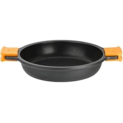 Cacerolas Bra Efficient Opiniones BRA Cacerola Baja, Aluminio, Negro, 45 cm