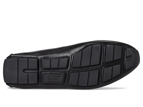 Cole Haan Mens Grand Laser Penny Driver, Black/Black, 11-M US