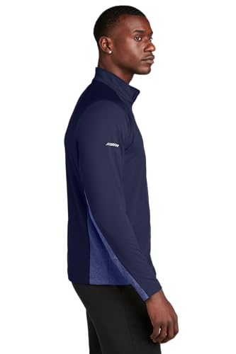 SPORT-TEK Unisex Sport-Wick Stretch Contrast Quarter Zip Pullover2