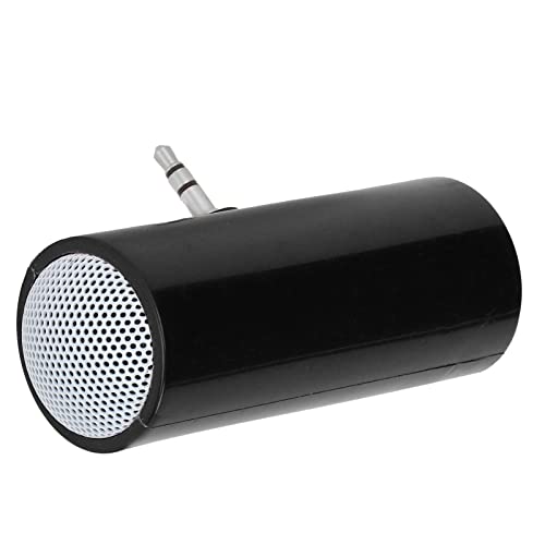 Image of JTLB Wireless Mini Speaker, Clear Audio Portable Plug Speaker with 3.5Mm Jack for Cell Phones and Tablets, Easy to Carry, Compatible with All Digital Devices (Black)
