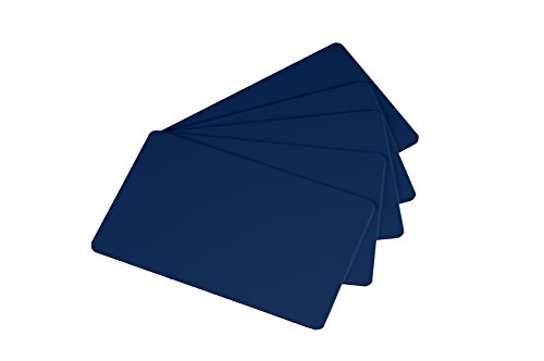 Image of Pack of 500 Royal Blue CR80 PVC Cards | 30 mil by easyIDea