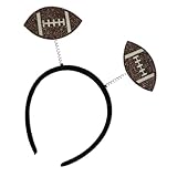 WEKADRIN Cinta para Cabeza Deportiva con Purpurina Accesorio para Fiestas Temáticas y Eventos Deportivos Diadema Cómoda y Resistente para Aficionados al Deporte