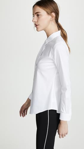 Theory Women's Luxe Tenia Button Down Blouse4