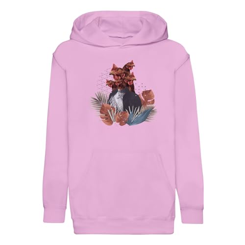 Sweat capuche enfant roi poulet vêtement doux anti-irritation premium