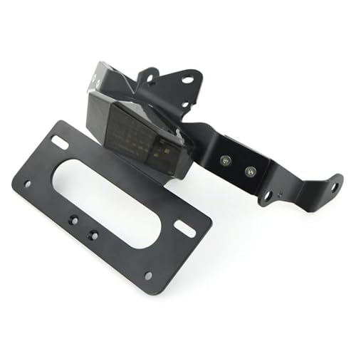 POLOFZFGKZ Für Kawasaki Vulcan S ABS 2015–2024 Vulcan Cafe 2018–2024 Kennzeichenhalter-Kit Für Heckfender Motorrad Kennzeichenhalter