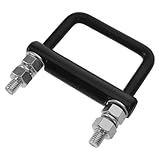 Attelage de remorque : conçu comme stabilisateur pour remorque, il permet de transporter des charges et des vélos. sa construction métallique robuste assure un sécurisé, réduisant les risques de déplacement ou de perte pendant le transport