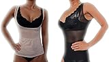Envy Set of 2 New Body Shapers (L) Black and Nude