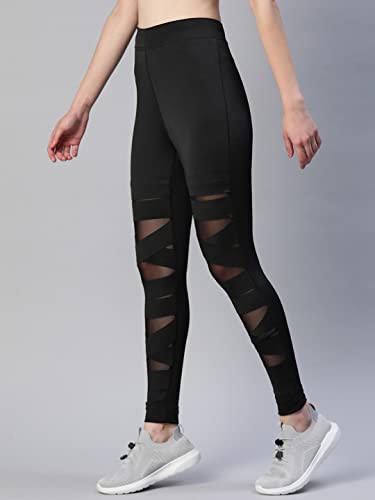 Image of BLINKIN Women's Skinny Fit Mid Rise Leggings