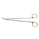 Gima - DeBakey Potts Smith Schere aus Wolframcarbid, mit 45°-Winkel, mit sehr starken Spitzen, die den Chirurgen hohe Präzision gewährleisten, 19 cm, 26508