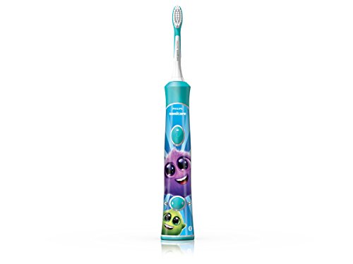 Philips Sonicare For Kids 3+ Bluetooth Connected Rechargeable Electric Power Toothbrush, Interactive For Better Brushing, Turquoise, Hx6321/02 #TOP6