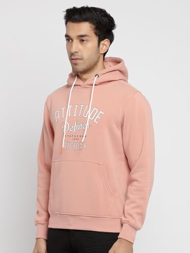 Image of Status Quo Mens Printed Round Neck Hooded Sweatshirt