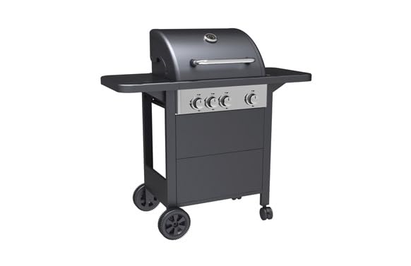 IRONSIDE GARDEN Barbecue a gas 3 bruciatori + 1 griglia