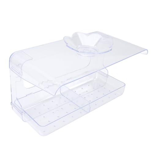 Chrees Transparent Window Bird Feeder Sturdy Design Close Bird Watching for Kids and Elderly