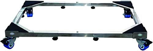 GKJHTED Base para Lavadora, Base para frigorífico y congelador, Ruedas, Bandeja móvil Resistente con Ruedas para Secadora, Pedestal para Lavadora, l