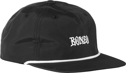 Bones Wheels Yacht Rock Chapeau Noir - Bob Skate Homme Streetwear Coton