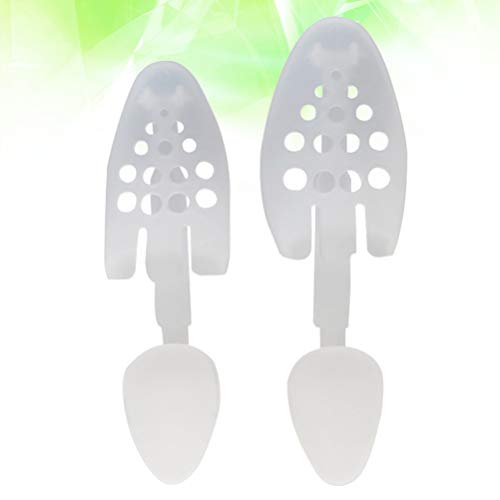 EXCEART 2 Pcs Maca AjustÃ¡vel Sapato PÃ©s Largos Expansor de Sapato de PlÃ¡stico DestacÃ¡vel Ãrvore
