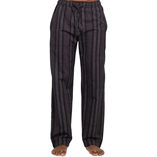 Unisex Stripe Comfy Weekend Lounge Pant with Elastic Waist