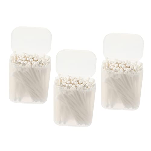 FOMIYES Multifunctional Ear Care Swabs 300ct Soft Cotton Tips Perfect for Home Travel Beauty Salons Fluorescent-free