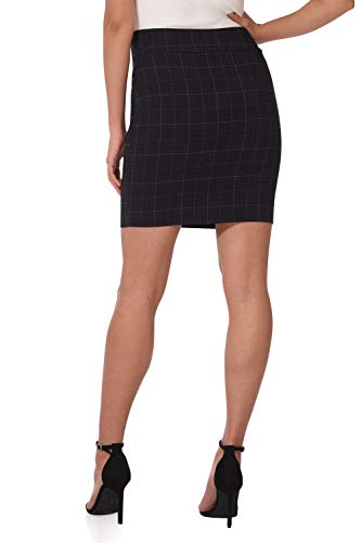 Image of Rekucci Women's Ease Into Comfort Above The Knee Stretch Pencil Skirt