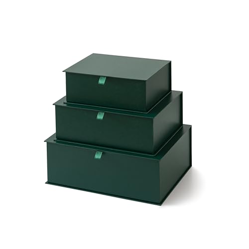 Soul & Lane Decorative Storage Boxes with Lids (Set of 3)