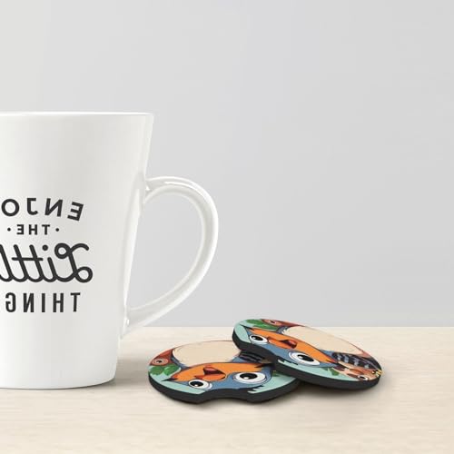 Portavasos para carro 2 unidades con diseño animal y antideslizante miniatura 5