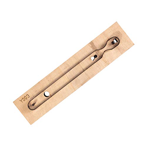 OLYCRAFT Leather Cutting Die Strip Scrapbook Embossing Wooden Die Cutting Leather Die Cutter Leather Mold for DIY Crafts Jewelry Making and Home Decor OLYCRAFT Leather Cutting Die Strip Scrapbook Embossing Wooden Die Cutting Leather Die Cutter Leather Mold for DIY Crafts Jewelry Making and Home Decor