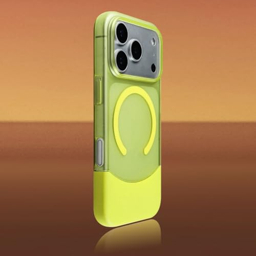 Coque iPhone 12 Pro Max rigide magnétique ultra-mince anti-traces verte