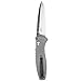 Benchmade 580-2 Osborne Barrage Drop Point Folding Knife, Plain Edge Satin Finish, Manual Open, Made in the USA