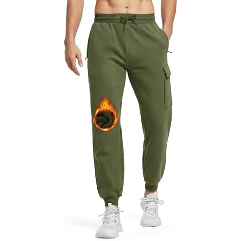 donhobo Fleece Lined Winter Sweatpants Cover