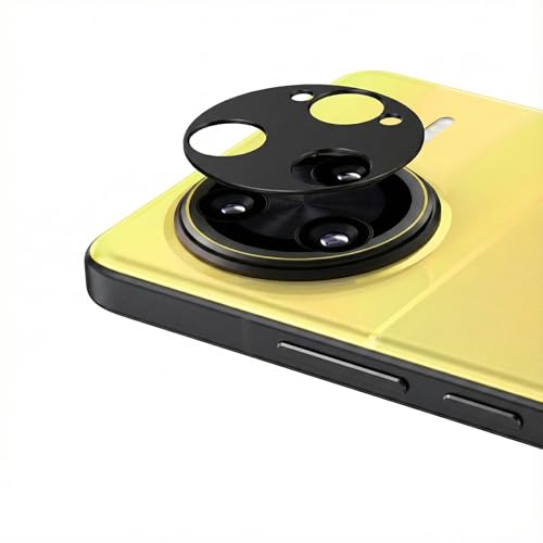 Image of HPTech Camera Lens Protector Compatible with POCO F7 Ultra | 9H Hardness Tempered Glass | 3D Curved Ultra HD Clear Camera Guard | Heavy Thickness Scratch Resistant Lens Cover - Pack of 1