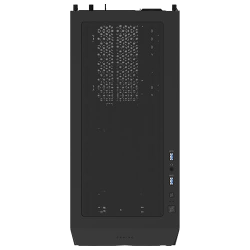 Image of GIGABYTE C102 Glass - Black Mid Tower PC Gaming Case, Tempered Glass, PSU Shroud, 2X 120mm Fans (GB-C102G)