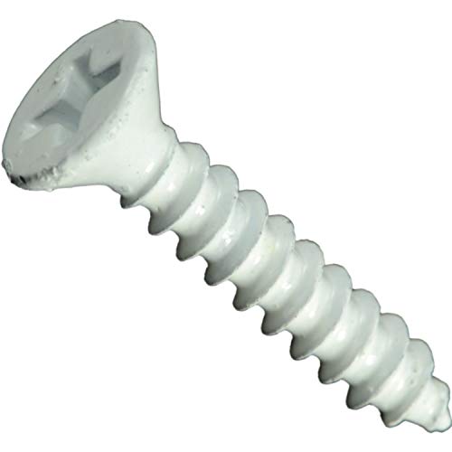Tornillos chapa blanco 014973501419 autorroscantes para fijación de paneles metálicos y perfiles