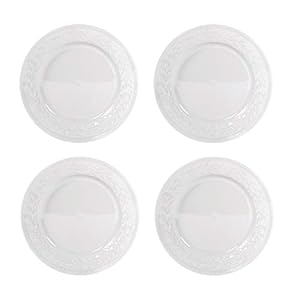 Bernardaud Louvre White Set of 4 Salad Plates #0542-17