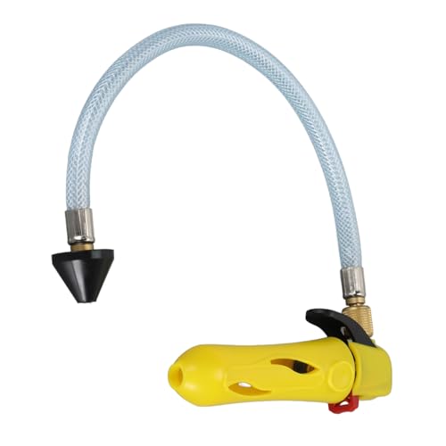 Destapacaños con rosca para tuberías de condensado de aire acondicionado, material ABS, limpieza eficiente con CO2, drenaje rápido (Amarillo) miniatura 5