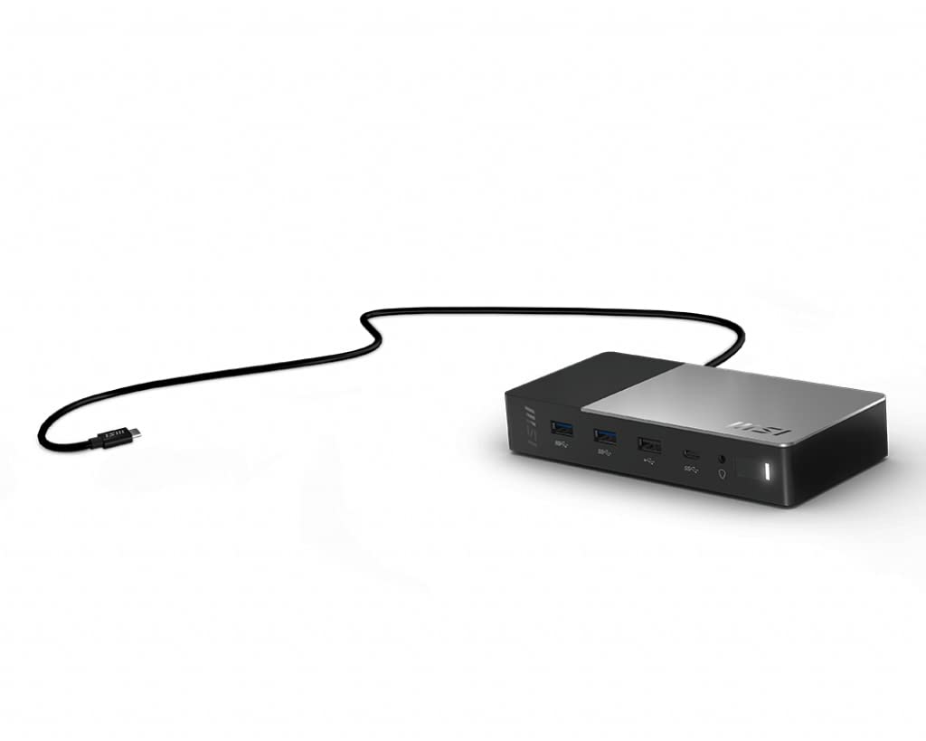 MSI Docking station USB-C Gen 2 1 2x USB-A 3