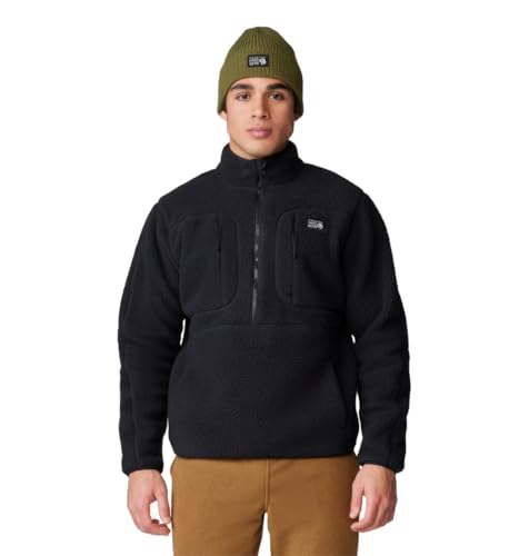 Image of Mountain Hardwear Men's HiCamp Fleece Pullover for Hiking, Travel, Backpacking, and Everyday Wear