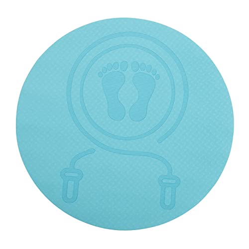 DINHEAROM Springseilmatte Für Indoor-training Stoßdämpfende Gymnastikmatte Aus Hochwertigen Materialien Rutschfeste Fitness-bodenmatte Ohne Rückprall