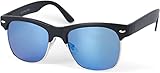 montura de lentes modernos Lentes de policarbonato espejadas o tintadas - sin distorsiones e inastillables (según la versión elegida) - Protección UV 400 (categoría 3 / Cat. 3)
