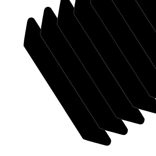 curfair Adesivos de tapete de chão de carpete amplo aplicável almofada de canto prática - ondulação